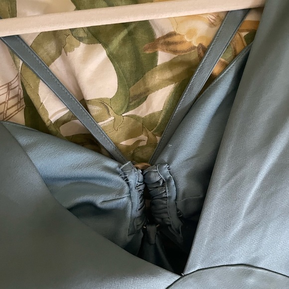 Blue SIMKHAI Josette slip dress with cutouts - Picture 11 of 15